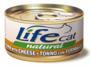 LIFE CAT TUNA with CHEESE - konservi kaķiem 6 x 85g